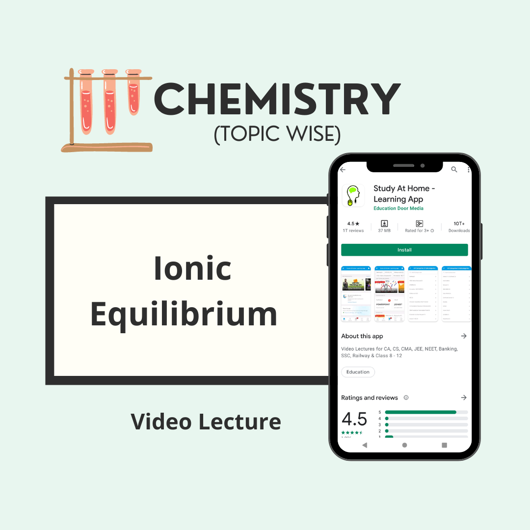 Ionic Equilibrium Www Studyathome Org Ionic Equilibrium Www Studyathome Org
