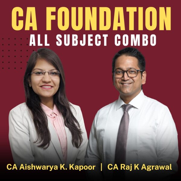 CA Foundation All Subjects Combo Classes (New Syllabus)